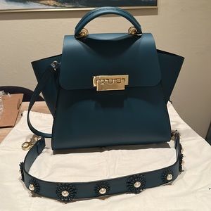 Zac Posen smooth leather bag